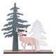 thumbnail image 1 of Worallymy Árbol de Navidad y Adorno Animal Mesa de Artesanía de Pie Decoración de Madera para Patrón de Navidad A Worallymy JD735808487, 1 of 7