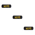 thumbnail image 2 of Maytalsory Decorative Garden Wall Gate Plaque Sign Plate WELCOME 3PCS, 2 of 6