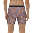 thumbnail image 4 of Salouo Daisies Flowers Pattern Men's Boxer Briefs, Soft & Breathable Underwear Elastic Waistband Briefs for Men,1-Pack, 4 of 7
