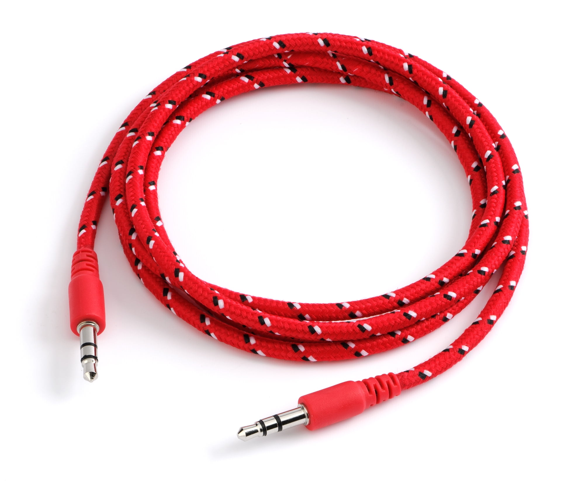 Carwires A204RED MiniJack Audio Cable (4 ft.)