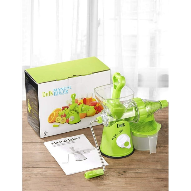 DEIK Manual Juicer Fresh Apple Orange Juicer Machine