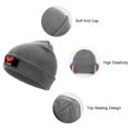 Be Kind Lightweight Beanie Hat Running Skull Cap Knitted Skully Ski