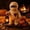 A, variant on Pnmtdaia Retro Plaid Bowknot Star Lighted Ghost Halloween Resin Statue, Spooky White Ghost Figurine with Large Buffalo Plaid Bow for Home Shelf Mantel Holiday Decor