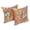 Multicolor, variant on 17-inch Square Solid Polyester Outdoor Throw Pillows (Set of 2) 9910-S2-REO-64