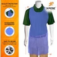 thumbnail image 5 of Xpose Safety Disposable Aprons, Blue (100 Pack), 24" x 48", 5 of 5