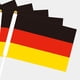 thumbnail image 2 of Banderas Fútbol 2024 Pequeña Alemania 100 Piezas Con Postes Poliéster, 2 of 9