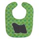 thumbnail image 1 of "Treasures Shamrocks Baby Babero, Puli, Grande" Caroline's Treasures BB6468BIB, 1 of 1