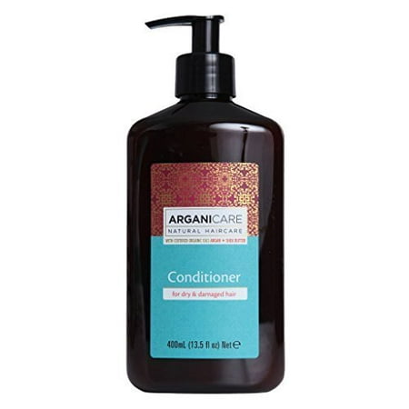 Arganicare Conditioner for Dry & Damaged Hair Enriched with Organic Argan Oil and Shea Butter. 13.5 fl.