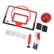 thumbnail image 4 of Aro de baloncesto en miniatura para interiores, de color rojo y negro, con diseño de rebote para un juego divertido entre padres e hijos, montaje sin orificios, 4 of 8