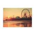 thumbnail image 2 of Ferris Wheel Pier Sunset Santa Monica West California Canvas Gallery Art, 2 of 7