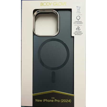 Body Glove Reflector with MagSafe Case For iPhone 16 Pro-Black