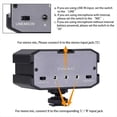 thumbnail image 5 of Adaptador de Audio para DSLR, Adaptador Mezclador de Audio para Micrófono con Monitoreo en Tiempo Real, Mezclador de Cámara con Puerto de 3,5 mm y Dos Canales., 5 of 5