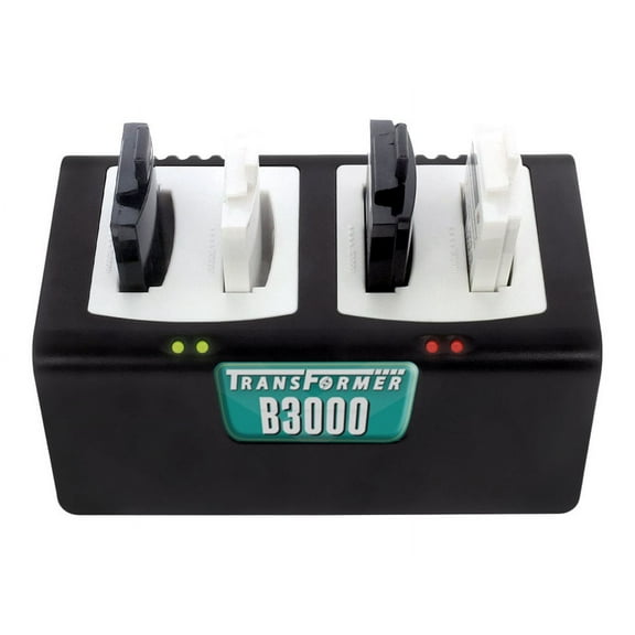 Transformer 4-Bay Charger for Vocera B3000 batteries. Power Supply included
