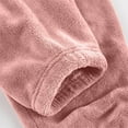 thumbnail image 4 of Oksale Pjs Sets for Women Cozy Fleece Loungewear 2 Piece Long Sleeve Tops Crewneck Sleepwear Solid Warm Winter Fashion Clothing Set Pink M, 4 of 6