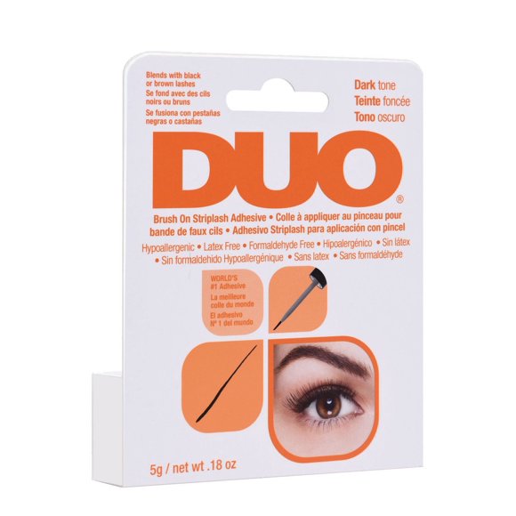 DUO Brush-On Strip lash Adhesive - Dark - 0.5 FL OZ