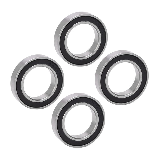 Rodamientos de bolas de coche RC ANGGREK 15x24x5mm 4 Uds Acero Goma
