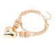 thumbnail image 3 of Pulsera Exquisita Pulsera Cadena Ajustable Joyería Personalidad Creatividad Moda Multicapa en Forma de Corazón Pulsera Pulseras para Mujer para Bodas ANGGREK  Otros, 3 of 8