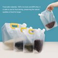 thumbnail image 4 of 1.5L Transparent Cereal Storage Bag Rice Moisture Proof Sealed Packaging Bag Thickened Portable Suction Bag, 4 of 9