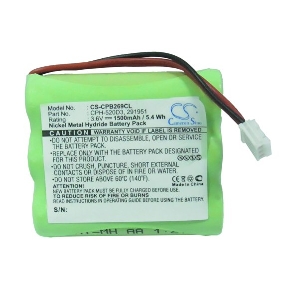 1500mAh RCA 5-2699 291951 180AAH-2699 Battery for H25450RE3 25450 25450RE3 H5450 5-2699