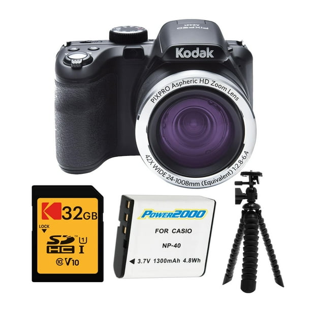 Kodak PIXPRO AZ421 Astro Zoom 16MP Digital Camera with 32GB SD and