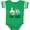 Football Green and White, variant on Inktastic Future Scientist with Beakers, Test Tubes and Formulas Boys or Girls Baby Bodysuit