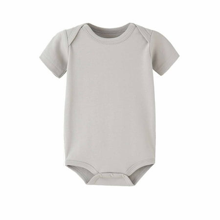 

Toddler Girl Romper Deals Kid Toddler Summer Clothes Toddler Baby Girls Boys Short Sleeve Solid Color T-Shirt Jumpsuit Romper Baby Toddler Jumpsuit Summer Savings Clearance