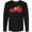 AB-Black, variant on Inktastic Christmas Red Vintage Truck with Presents Long Sleeve T-Shirt
