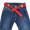 thumbnail image 3 of Falari Kids Leather Elastic Adjustable Belts for Boy Girl All Occasion Variety Colors, 3 of 6