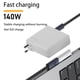 thumbnail image 4 of Adaptador USB C Wdftyju Luz indicadora Adaptador de carga rápida Magnético para MacBook Air Pro, 4 of 9