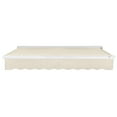 thumbnail image 6 of Awntech 14' x 10' Destin Manual Manual Patio Retractable Awning Acrylic Fabric, Linen, 6 of 7