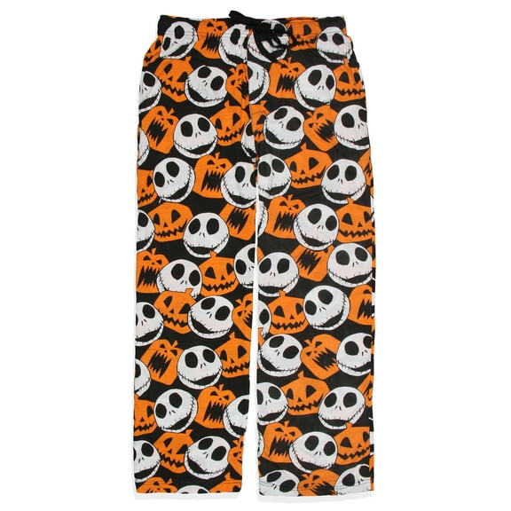 The Nightmare Before Christmas Adult Jack Skellington and Jack O Lantern Lounge Pajama Pants