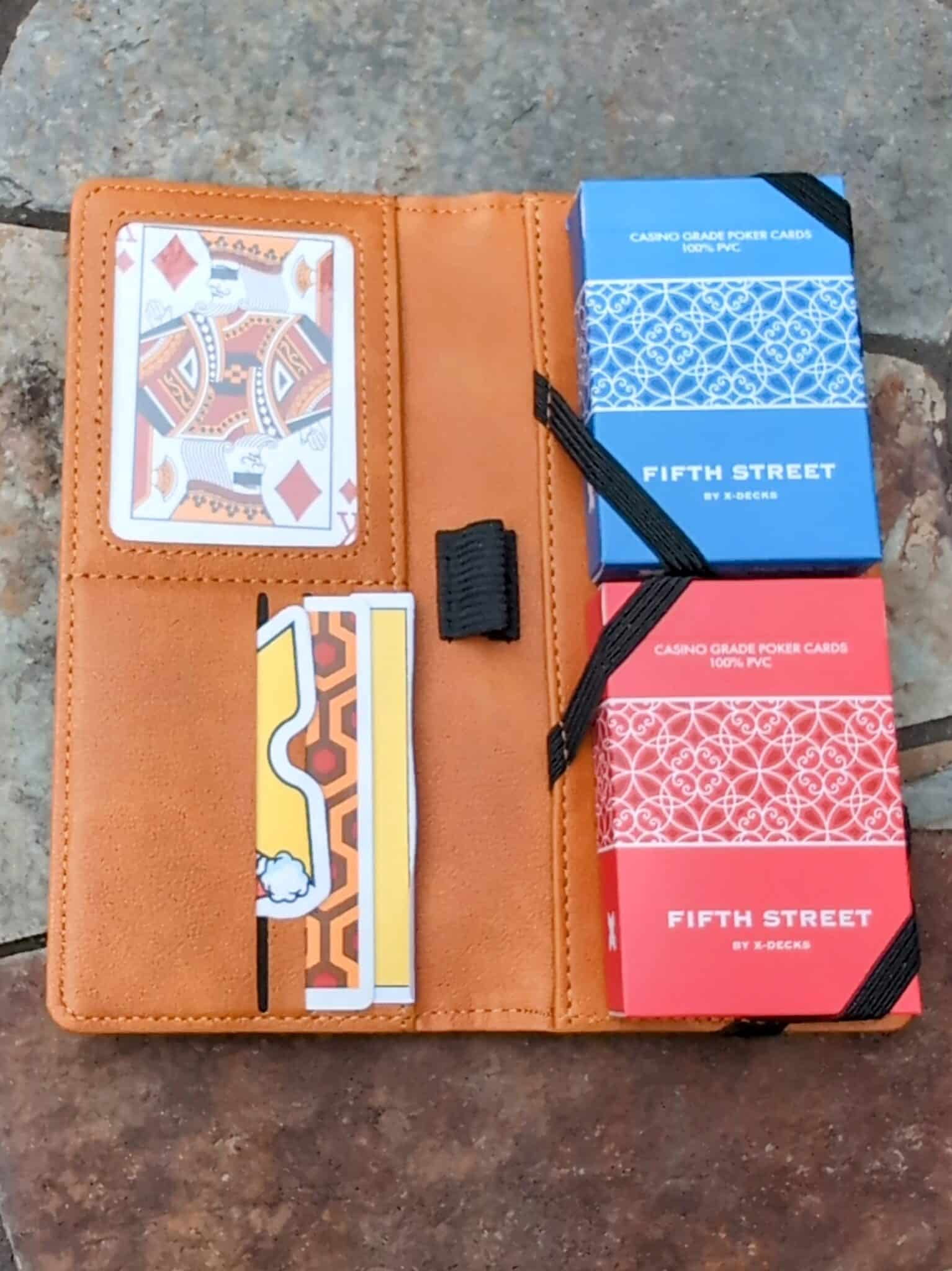Passport Playing Cards and Puzzle Wallet (decks not included) by Cardware