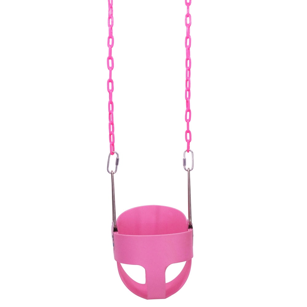 Swing Set Stuff Highback Full Bucket Swing Pink
