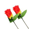 thumbnail image 1 of Wosthever 2 bolsas de decoración del hogar flores artificiales rosas simuladas para un toque romántico y tiene una alta adaptabilidad y ancho Decoración los ancianos, 1 of 6