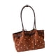 thumbnail image 3 of Bolso de hombro para mujer, moderno, portátil, para llevar debajo del brazo, ideal para ir al trabajo, vacaciones o fiestas. Marrón, 3 of 9
