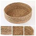 thumbnail image 2 of Unique Bargains 3 Packs Wicker Storage Basket Self-Supporting Storage Cube Brown, 2 of 6