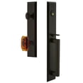 thumbnail image 4 of Grandeur Fifth Avenue D Grip Single Cylinder Handleset with Baguette Interior Knob, 4 of 5