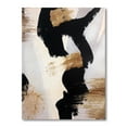 thumbnail image 4 of DESIGN ART Designart "Glam Collage II" Modern & Contemporary Premium Canvas Wall Art - Black 24 in. wide x 32 in. high, 4 of 5