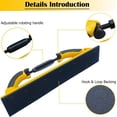 thumbnail image 3 of Bloque de lima de lijado manual para Longboard flexible de radio ajustable con respaldo de gancho y bucle: use rollos continuos u hojas de papel de lija, 3 of 5