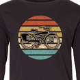 thumbnail image 4 of Inktastic Cycling Vintage Bicycle for Cyclist Long Sleeve Youth T-Shirt, 4 of 5