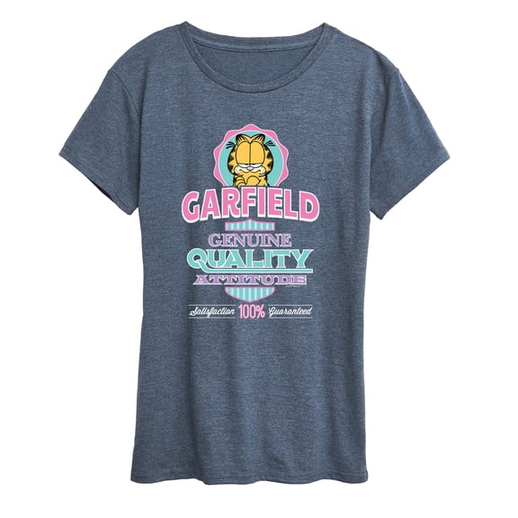 Garfield - Genuine Attitude - Women's Short Sleeve Graphic T-Shirt