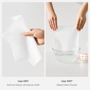 Bc Babycare Dry Wipes for Adults and Babies, Soft, Hypoallergenic, Dual-Use, 192ct (48ct, 4 Pack)