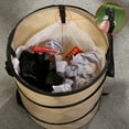 thumbnail image 3 of Trash Can Camping Garbage Bin Round Bucket Camping Container Easy to Install, 3 of 10