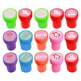 thumbnail image 1 of CIMAXIC Fête 20 Pcs Tampons de Dessin Animé pour Enfants Mini Tampons Auto-Encrage pour Récompenses en Classe Tampons en Plastique Mignons pour la Saint-Valentin Cadeaux de Fête Fournitures d'Artisanat (Style Mixte), 1.38"X0.98"X0.98 Pouces, 1 of 4