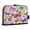 Vibrant and Lively Butterflies, variant on Standing Pencil Case with Base Large Capacity Stationery Pouch Pen Bag with Zipper for Women Men Purple Trees