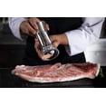 thumbnail image 2 of Bisetti Dual Big Acrylic & Stainless Steel Salt & Pepper Mill, 7-9/16-Inches, 2 of 2