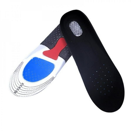 

1Pair Insoles Sports Shoes Insert Pad Cuttable Breathable Sweat Shock Absorption Deodorization Shoe Insoles for Basketball Football L