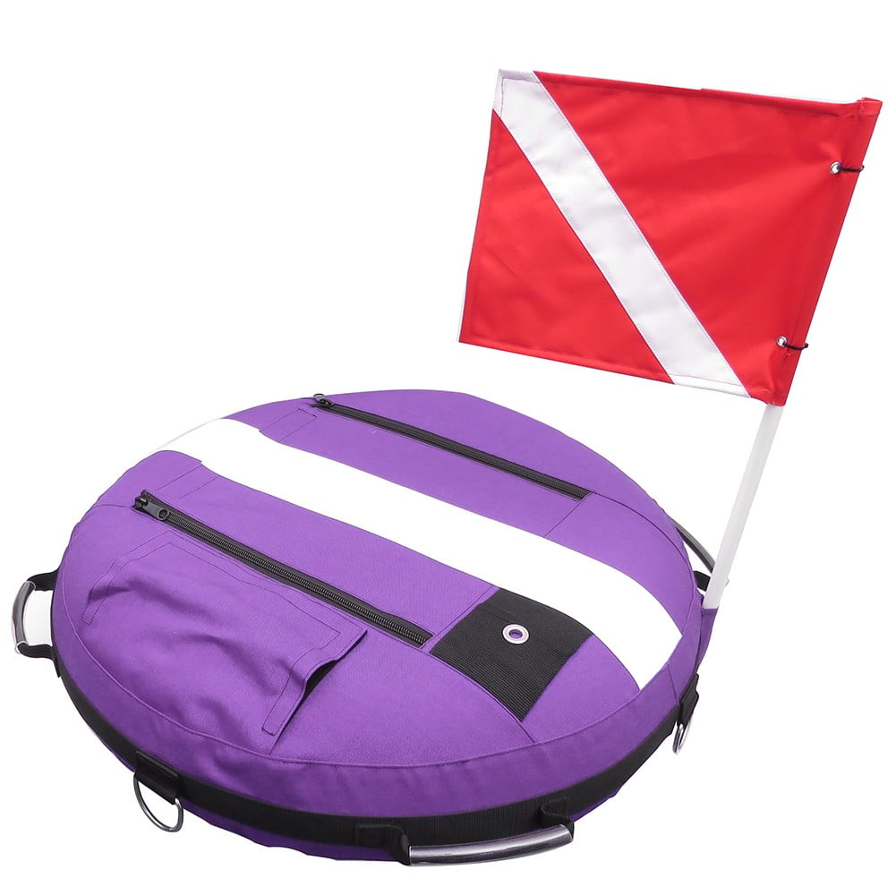 Scuba Diving Training Buoy Freediving Flag Float Marker Inflatable Dive