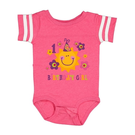 

Inktastic Sun 1st Birthday Gift Baby Girl Bodysuit