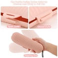 thumbnail image 4 of 2 Pack Silicone Makeup Brush Holder, Travel Makeup Brush Case with Snap Closures & Buckle, Travel, Vacation, 4 of 5
